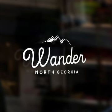 Classic Logo White Vinyl Sticker